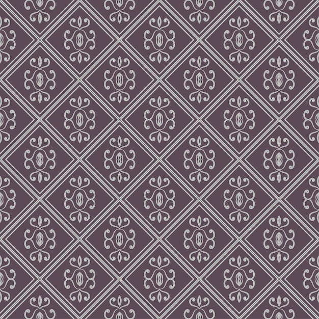 Decorative ornament seamless pattern background