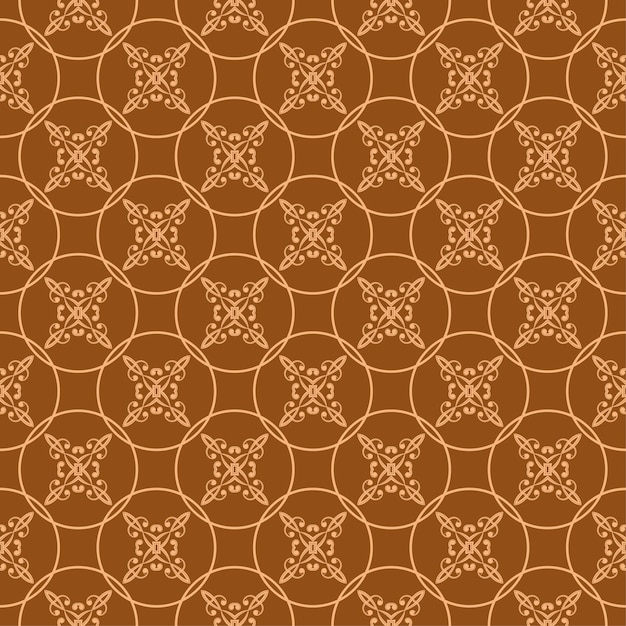 Decorative ornament seamless pattern background