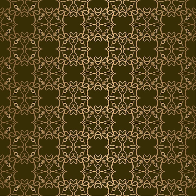 Decorative ornament seamless pattern background