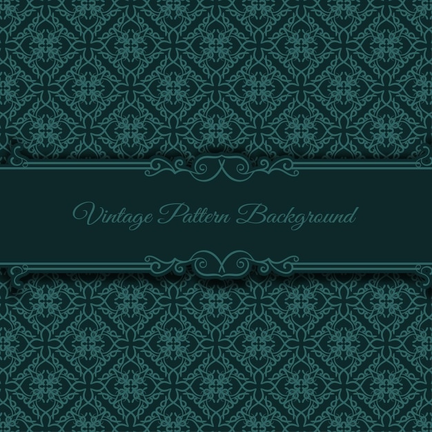 Decorative pattern background vector design