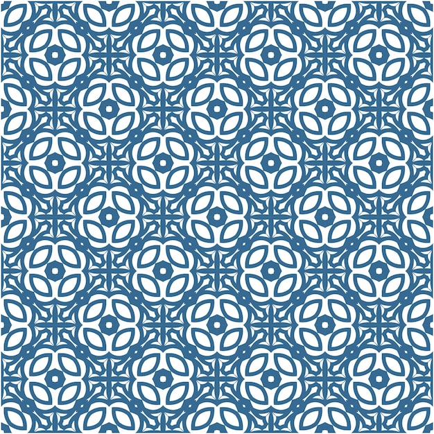 Decorative seamless pattern minimalist style