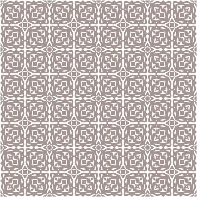 Decorative seamless pattern with minimalist abstract retro design style