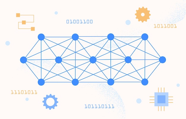 Deep machine learning vector concept