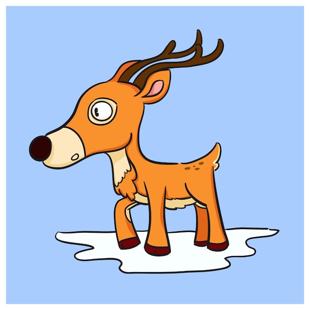 Deer Chibi Character 