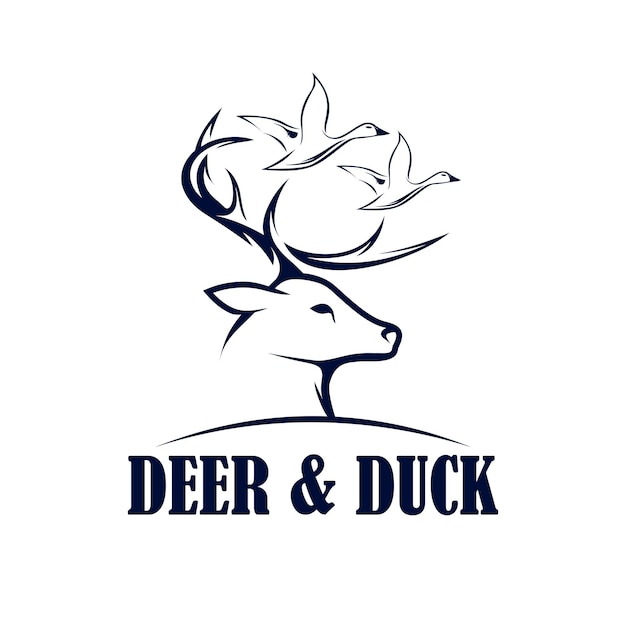 Deer Hunter logo design inspiration