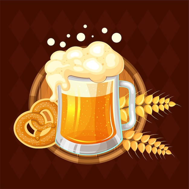 Delicate Oktoberfest Icons