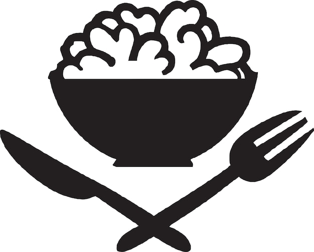 Delicious and Nutritious Bowl Vector Icon