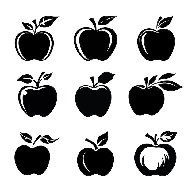 Delicious Simplicity Apple Vector