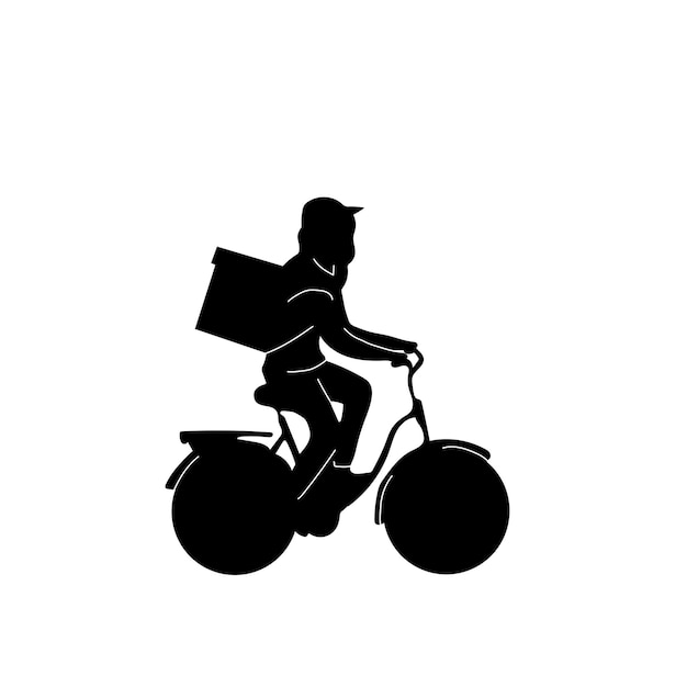 delivery guy illustration