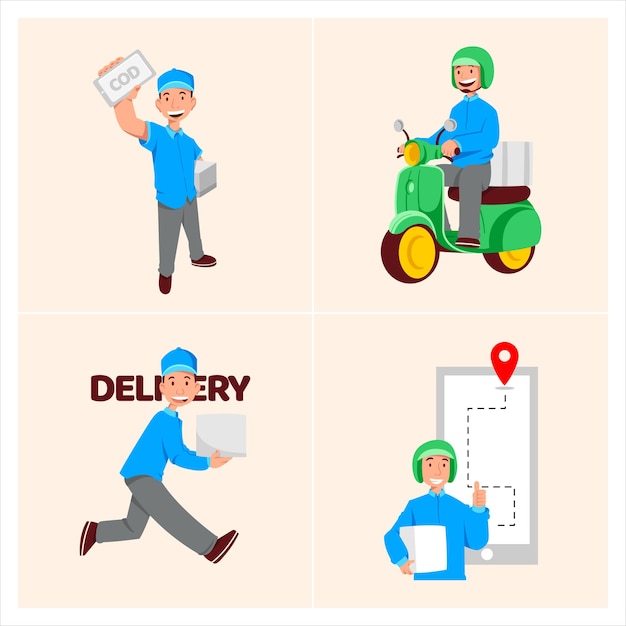 Delivery Illustration