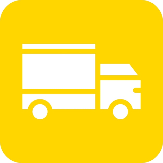 Delivery Truck Vector Icon Design Illustration