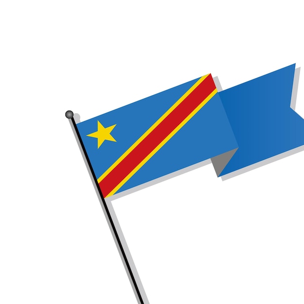 Democratic Republic of the Congo Flag