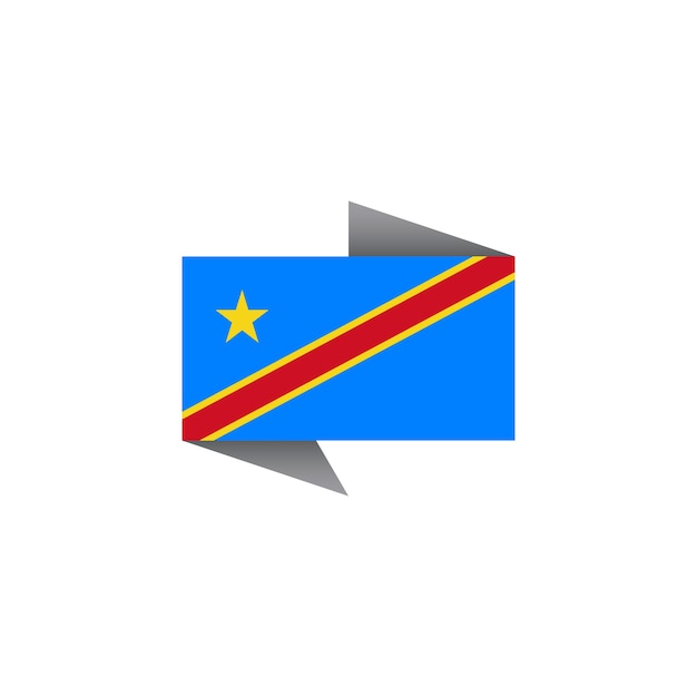 democratic republic of the congo flag