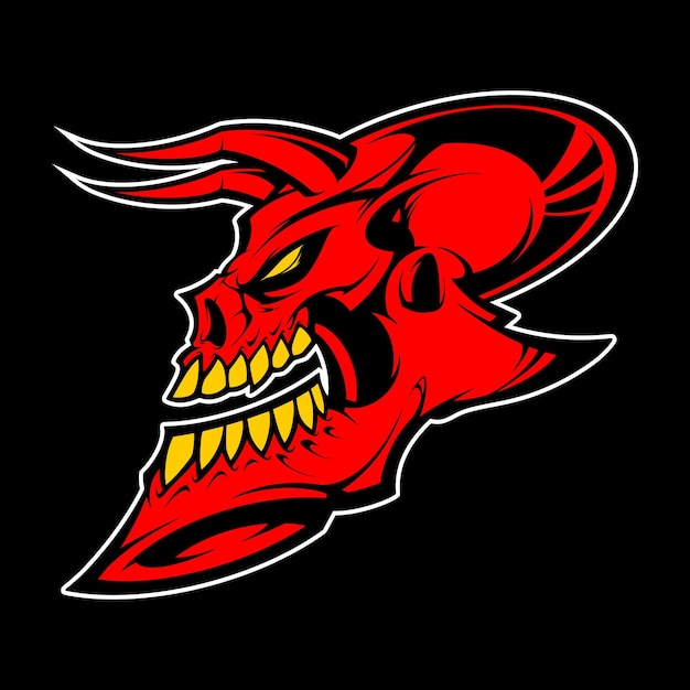 demon head logo