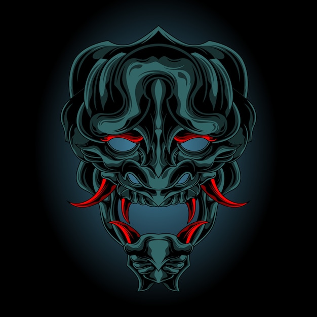 demon mask from darkness