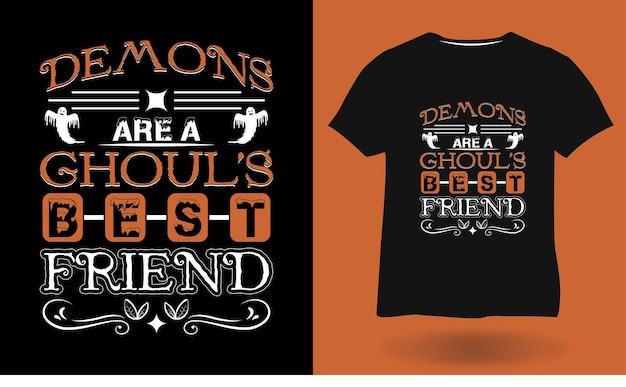 Demons Are A Ghouls Best Friend craft tshirt design