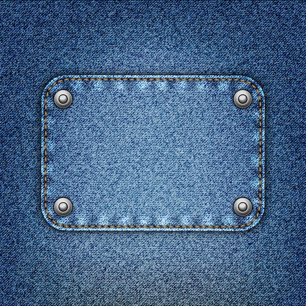 Denim background.