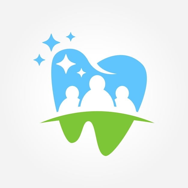 Dental business symbol design