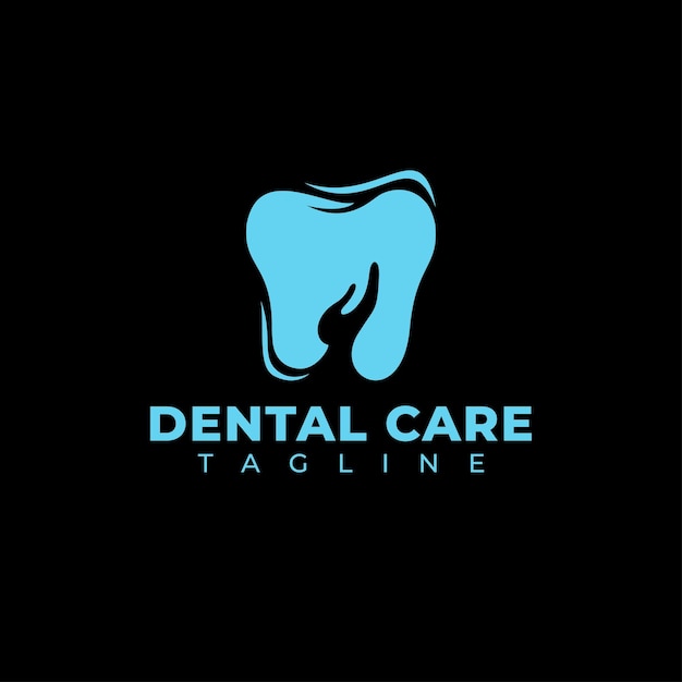 Dental Care Logo Template Vector