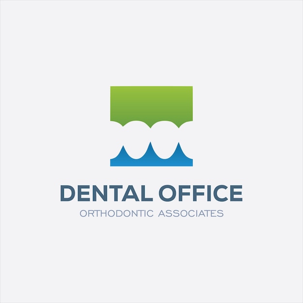 Vector dental clinic logo design dentist logo tooth abstract linear dentist stomatologyx9