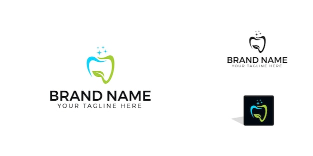 Dental clinic logo template v5