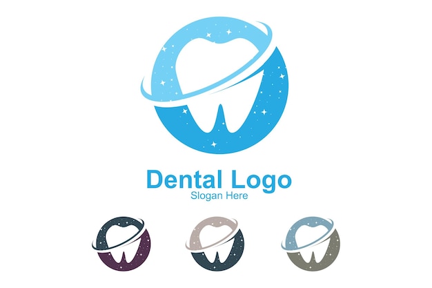 Dental Health Logo Vector Keeping And Caring For Teeth Design For Screen Printing CompanyStickersBackground