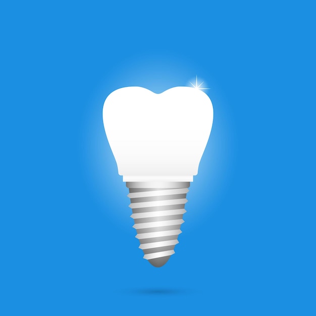 Dental implant icon