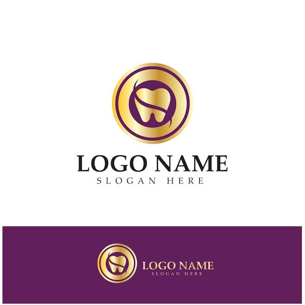 Dental Logo Design vector templateCreative Dentist Logo Dental Clinic Vector Logo