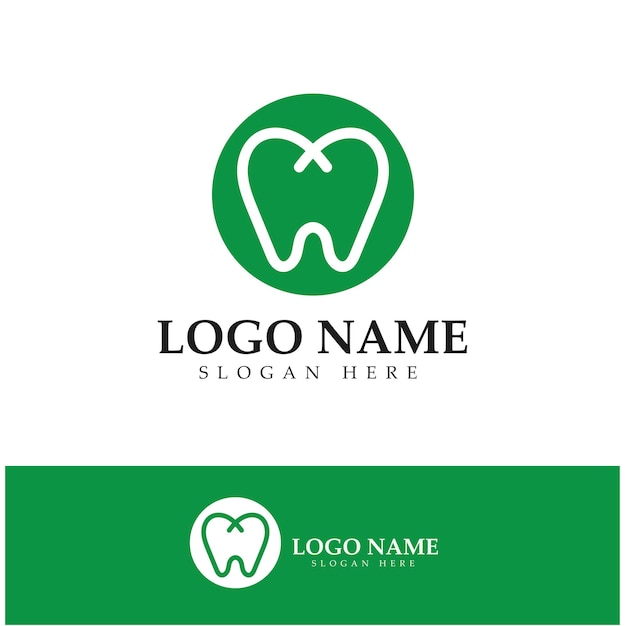 Dental Logo Design vector templateCreative Dentist Logo Dental Clinic Vector Logo