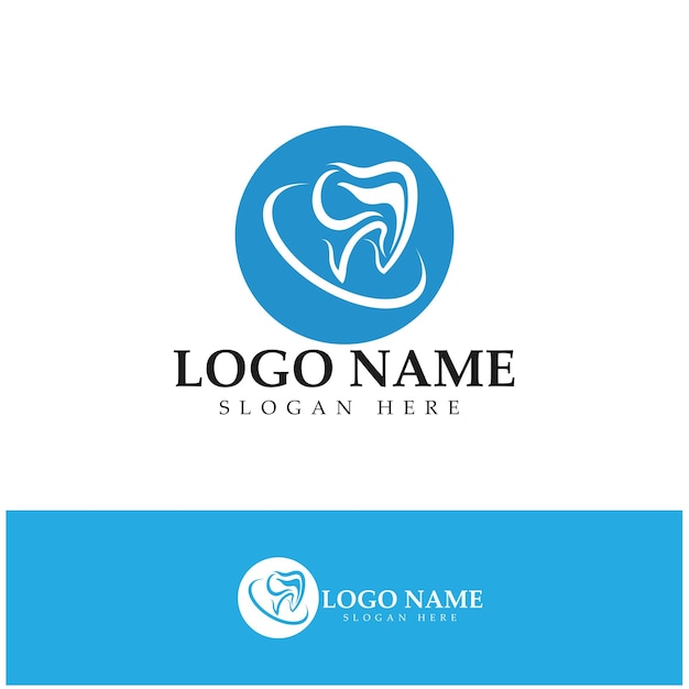 Dental Logo Design vector templateCreative Dentist Logo Dental Clinic Vector Logo