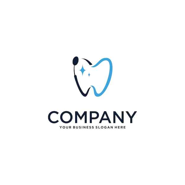 dental logo design with care