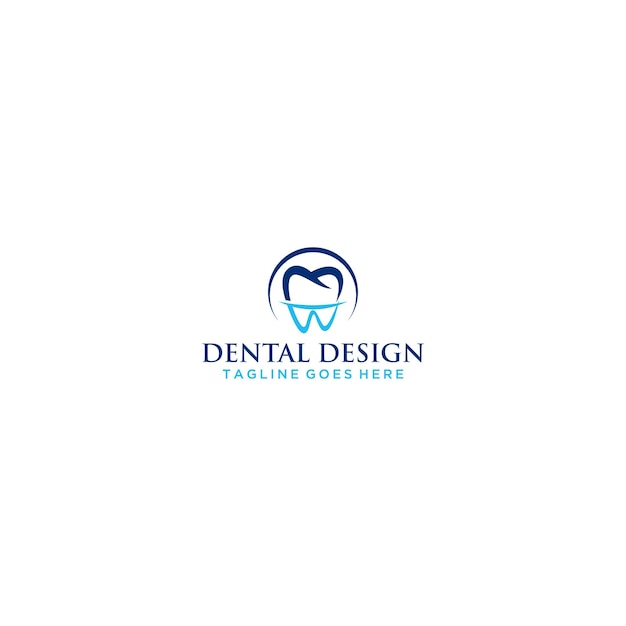 Dental Logo Sign Design .