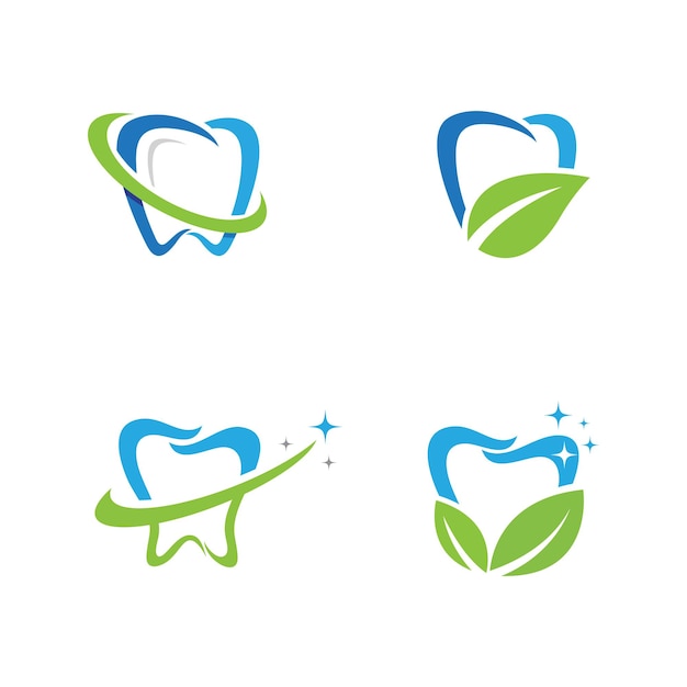 Dental logo Template vector illustration icon design