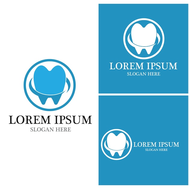 Dental logo Template vector illustration icon design