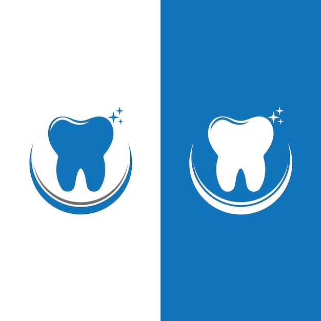 Dental logo template vector illustration