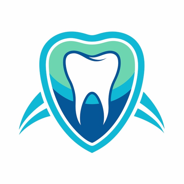 Vector dental logo vector art