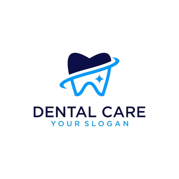 dental modern logo design with care
inspiration