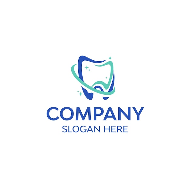 Vector dentist logo design