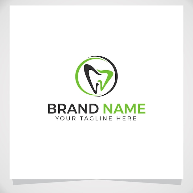 Dentistry clinic logo template