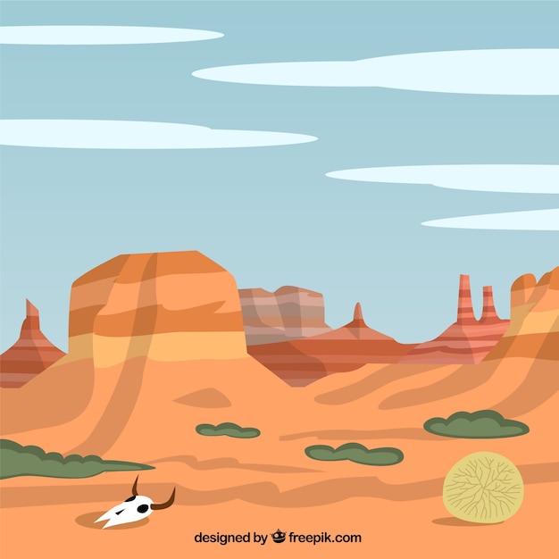 Desert landscape