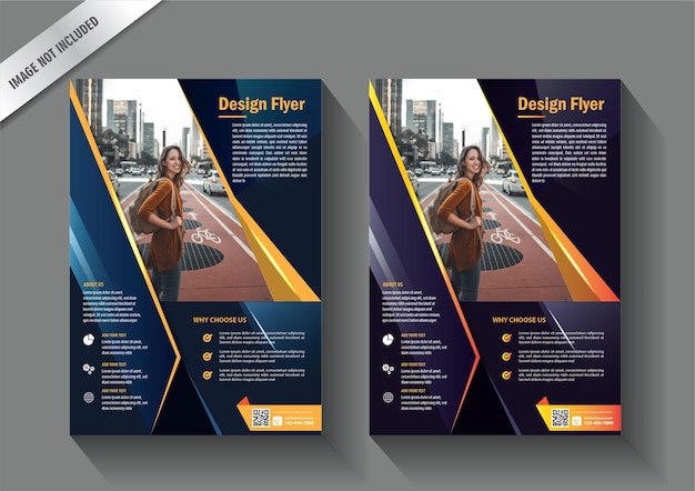 design brochure flyer business template for annual report