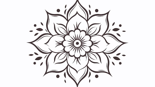 Vector design for a design that is printed in black and white vector