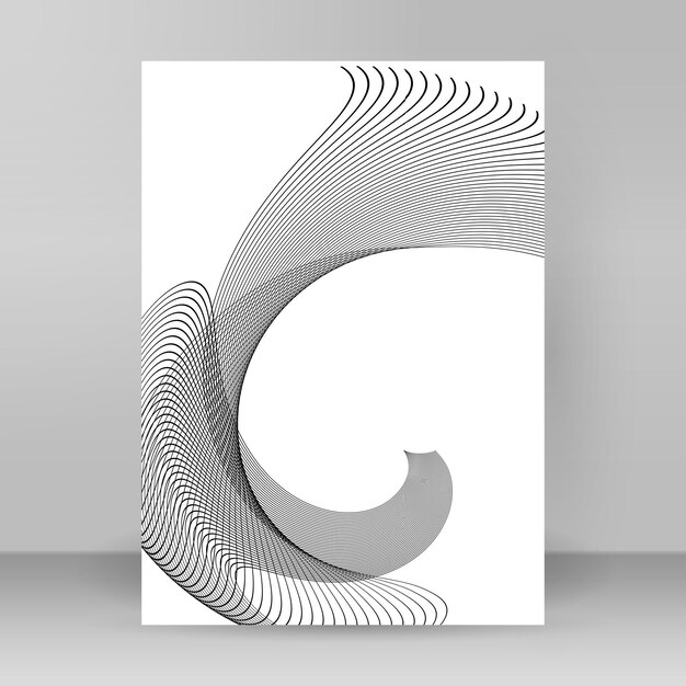 Design elements Ring circle elegant frame border Abstract Circular logo element on white background isolated