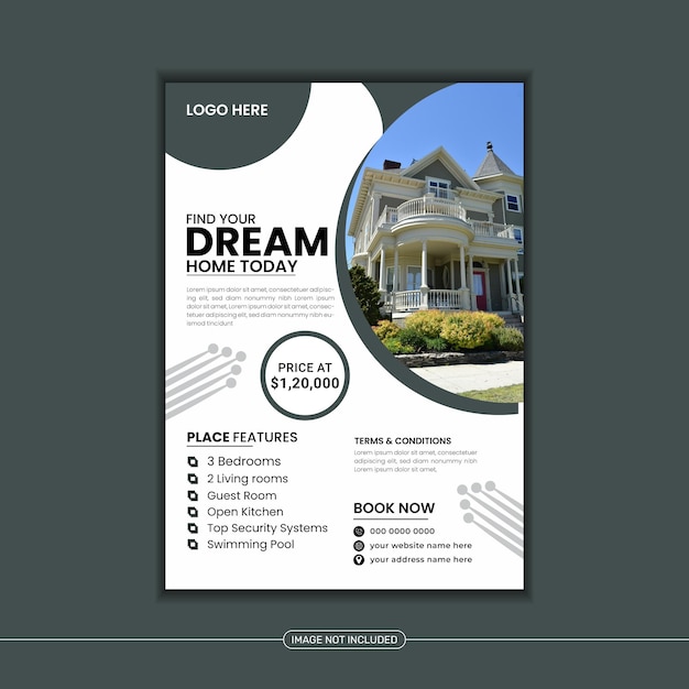 Design of House Sell Flyer Templates