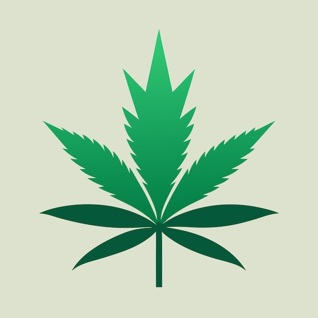 Vector design a logo for a cannabis plant growing in the vegetative stage with a crown on its canopy