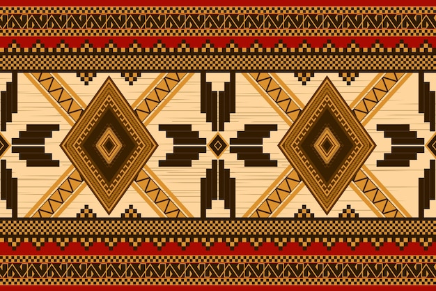 design pattern geometric tribal traditional for background wallpaper and fabric pattern