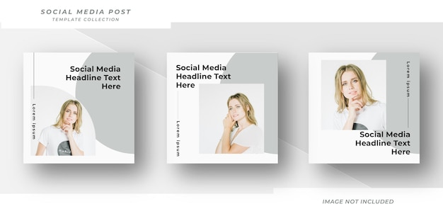 Design sale promotion social media and instagram post template