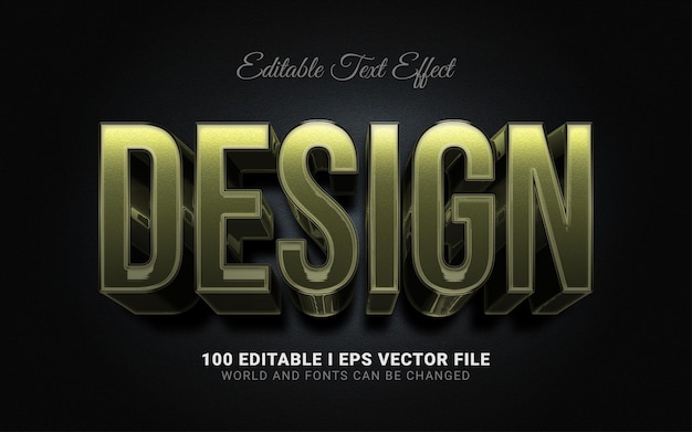 Design text effect