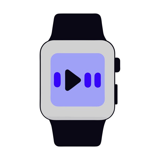 Vector designing functional watch app elements for smartwatches