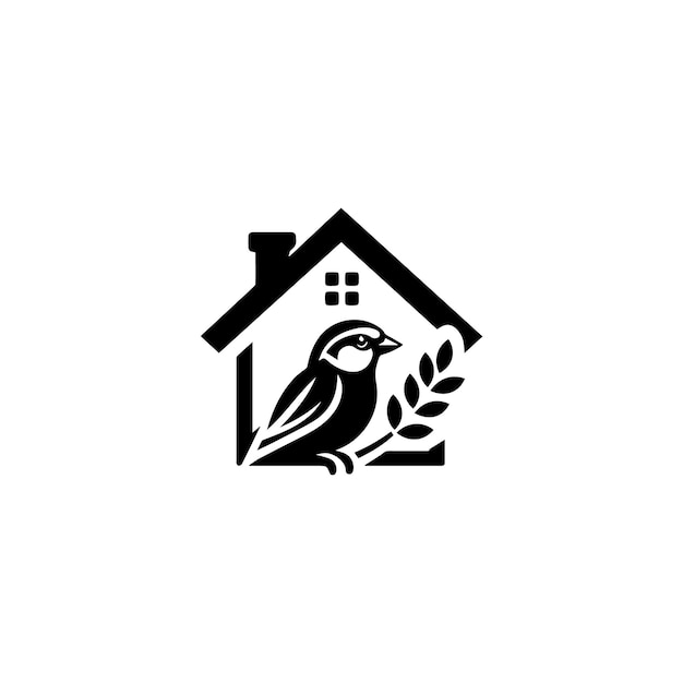 Vector designing timeless house sparrow logos tips for creating elegant bird emblems